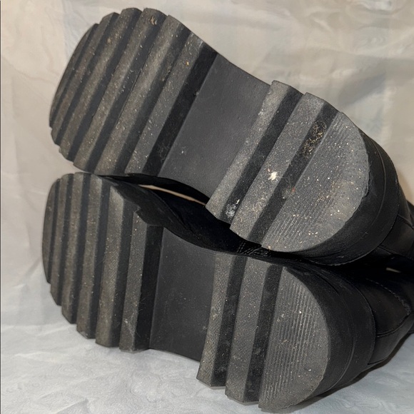 Torrid Black Combat Platform Boots - Picture 11 of 11